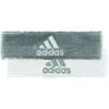 Adidas Adidas Climalite Interval Headband Reversible Grey/White -Best Tennis Equip Shop adidas adidas climalite interval headband reversib 2