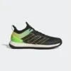 Adidas Adizero Ubersonic 4 Clay Black/Green 2 Adidas Adizero Ubersonic 4 Clay Black/Green -Best Tennis Equip Shop adidas adizero ubersonic 4 clay black green