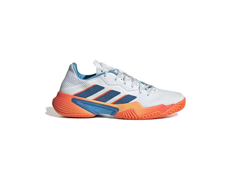 Adidas Barricade M White/Orange/Blue 3 Adidas Barricade M White/Orange/Blue