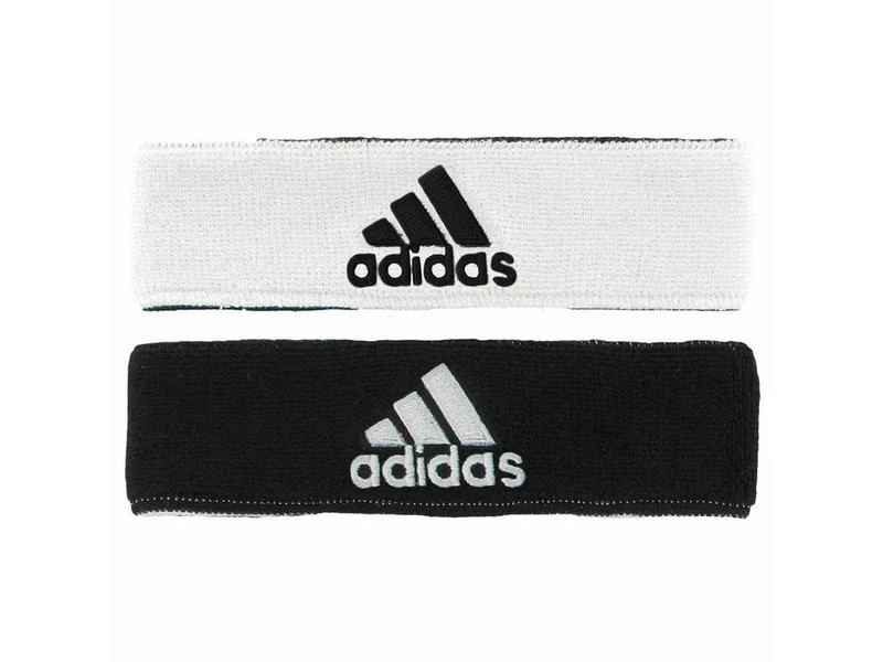 Adidas Climalite Headband Reversible Black/white 3 Adidas Climalite Headband Reversible Black/white