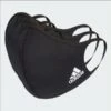 Adidas Face CVR Masks Small 3 Pack Black