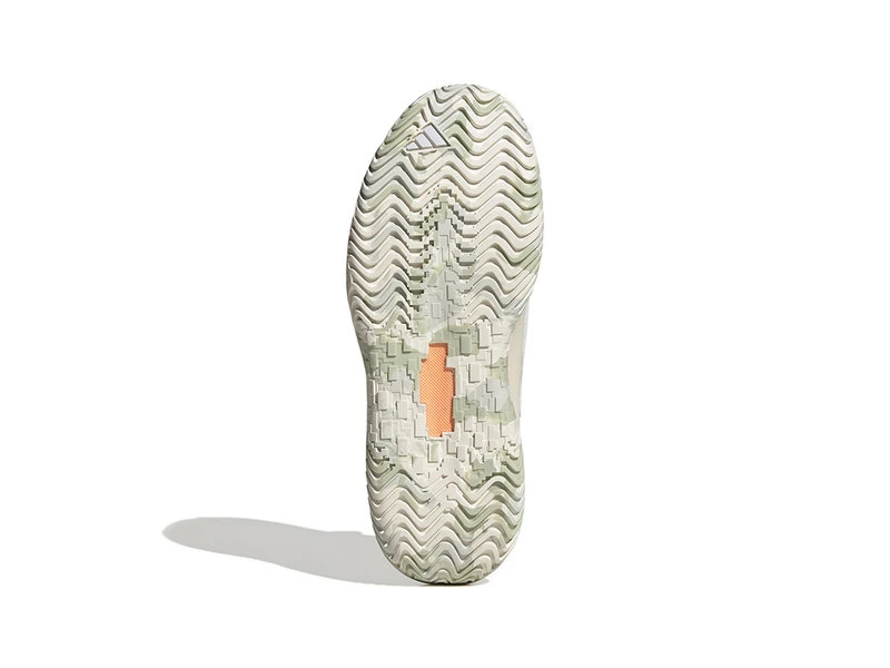 Adidas SoleMatch Control White/Mint Women's Shoe 5 Adidas SoleMatch Control White/Mint Women's Shoe - Image 3