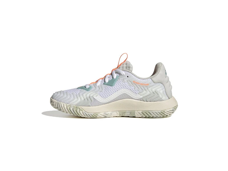 Adidas SoleMatch Control White/Mint Women's Shoe 3 Adidas SoleMatch Control White/Mint Women's Shoe