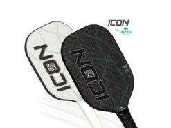 Diadem Icon MidWeight Pickleball Paddle White -Best Tennis Equip Shop diadem icon midweight pickleball paddle white 3