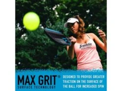 Franklin Christine McGrath 16mm Signature Pickleball Paddle Black/Blue -Best Tennis Equip Shop franklin christine mcgrath 16mm signature pickleba 4