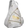 Franklin Pickleball Sling Bag White/Gold -Best Tennis Equip Shop franklin pickleball sling bag white gold