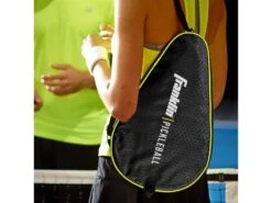 Franklin Protective Paddle Bag Blk/Grn -Best Tennis Equip Shop franklin protective paddle bag blk grn 1
