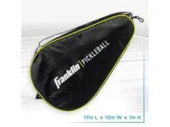 Franklin Protective Paddle Bag Blk/Grn -Best Tennis Equip Shop franklin protective paddle bag blk grn 3