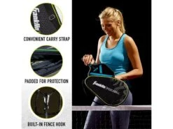 Franklin Protective Paddle Bag Blk/Grn -Best Tennis Equip Shop franklin protective paddle bag blk grn 4
