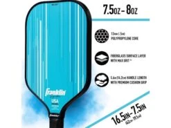 Franklin Signature Pro 13 Mm Pickleball Paddle Blue 10 Franklin Signature Pro 13 Mm Pickleball Paddle Blue -Best Tennis Equip Shop franklin signature pro 13 mm pickleball paddle blu 2
