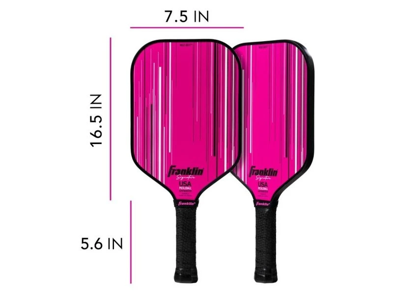 Franklin Signature Pro 13 Mm Pickleball Paddle Pink 4 Franklin Signature Pro 13 Mm Pickleball Paddle Pink - Image 2