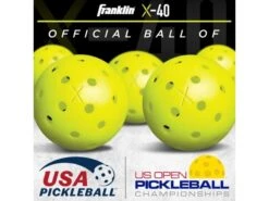 Franklin X-40 Pickleball X6 Yellow 10 Franklin X-40 Pickleball X6 Yellow -Best Tennis Equip Shop franklin x 40 pickleball x6 yellow 2