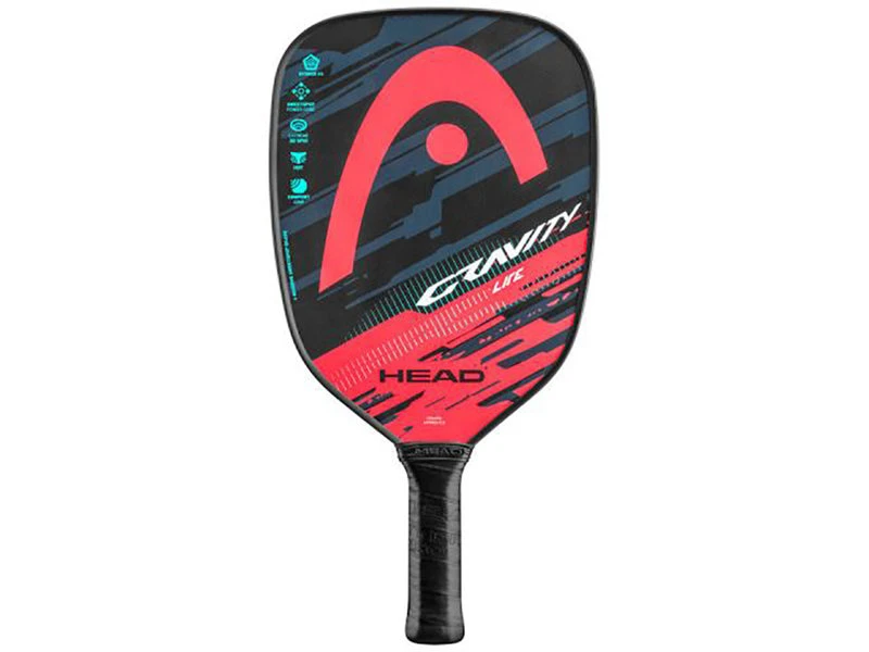 Head Gravity Lite Pickle Ball Paddle Teal/Lava 3 Head Gravity Lite Pickle Ball Paddle Teal/Lava