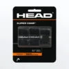 Head Super Comp Overgrip Black -Best Tennis Equip Shop head super comp overgrip black