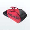 Head Tour Team 6R Bag Black/Red 1 Head Tour Team 6R Bag Black/Red -Best Tennis Equip Shop head tour team 6r bag black red