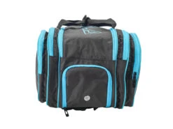 Joola Tour Elite Bag Black/Light Blue -Best Tennis Equip Shop joola tour elite bag black light blue 2
