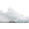 K-Swiss Bigshot Light 4 White/Blue/Green Women's Shoe -Best Tennis Equip Shop k swiss bigshot light 4 white blue green womens sh