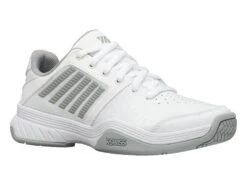 K-Swiss Court Express White/Silver Women's Shoe -Best Tennis Equip Shop k swiss court express white silver womens shoe 2