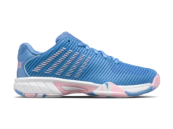 K-Swiss Hypercourt Express 2 Blue/Pink/White Junior Shoe