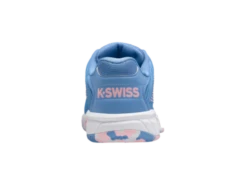 K-Swiss Hypercourt Express 2 Blue/Pink/White Junior Shoe -Best Tennis Equip Shop k swiss hypercourt express 2 blue pink white junio 3