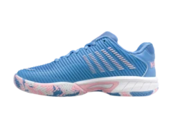 K-Swiss Hypercourt Express 2 Blue/Pink/White Junior Shoe -Best Tennis Equip Shop k swiss hypercourt express 2 blue pink white junio 4