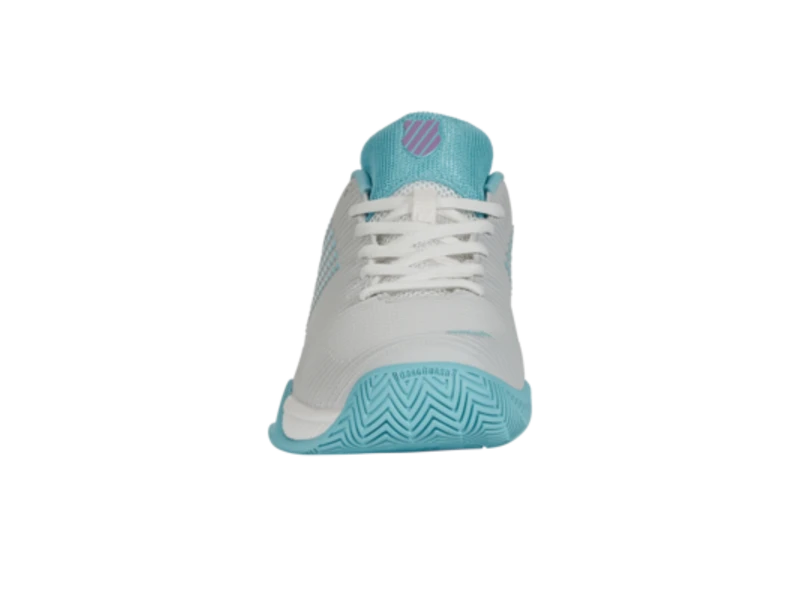 K-Swiss Hypercourt Express 2 Bright White/Angel Blue Junior Shoe 5 K-Swiss Hypercourt Express 2 Bright White/Angel Blue Junior Shoe - Image 3