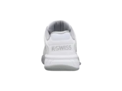 K-Swiss Hypercourt Express 2 Gray/White Junior Shoe -Best Tennis Equip Shop k swiss hypercourt express 2 gray white junior sho 3