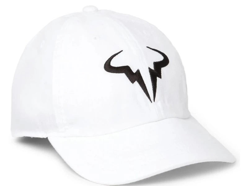 Nike Aerobill Rafa H86 Tennis Hat White/Black 3 Nike Aerobill Rafa H86 Tennis Hat White/Black