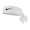 Nike Dri-Fit Head Tie White -Best Tennis Equip Shop nike dri fit head tie white