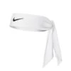 Nike Dry Head Tie White Tennis Headband