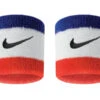 Nike Swoosh Singlewide Wristband Red/White/Blue -Best Tennis Equip Shop nike swoosh singlewide wristband red white blue