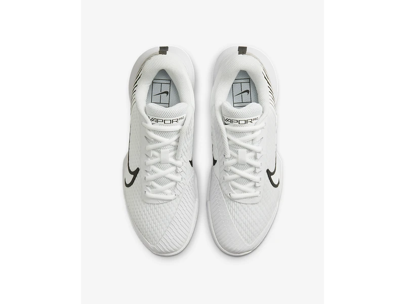 Nike Zoom Vapor Pro 2 Women's Shoe- White/Black 6 Nike Zoom Vapor Pro 2 Women's Shoe- White/Black - Image 4