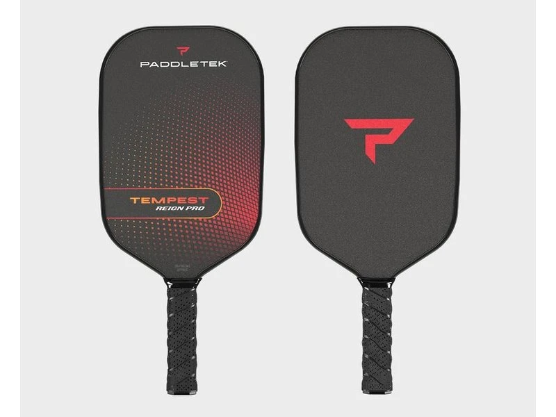 Paddletek Tempest Reign Pro Standard Grip Red 4 Paddletek Tempest Reign Pro Standard Grip Red - Image 2