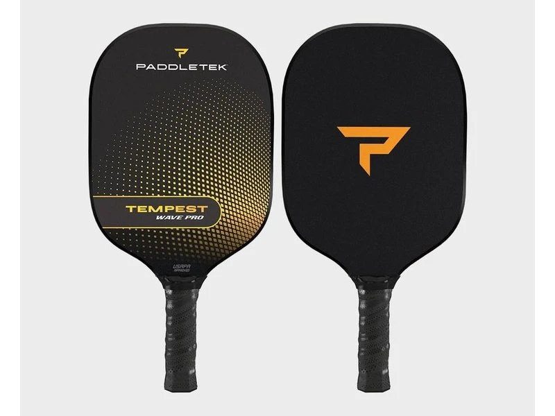 Paddletek Tempest Wave Pro Standard Grip Yellow 4 Paddletek Tempest Wave Pro Standard Grip Yellow - Image 2