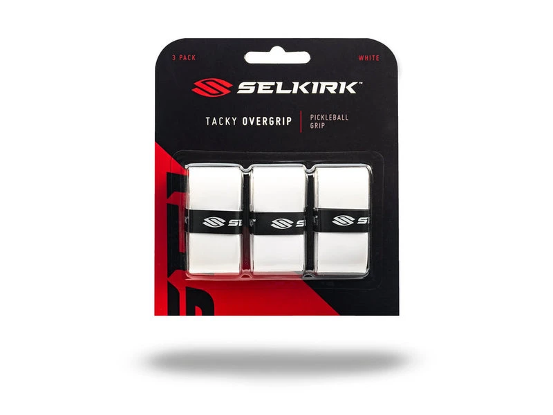 Selkirk Tacky Pickleball Grip- White 3 Selkirk Tacky Pickleball Grip- White