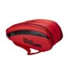 Wilson RF Federer DNA 12 Pack Bag Infrared 2 Wilson RF Federer DNA 12 Pack Bag Infrared -Best Tennis Equip Shop wilson rf federer dna 12 pack bag infrared
