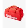 Wilson Super Tour Small Duffle Red 1 Wilson Super Tour Small Duffle Red -Best Tennis Equip Shop wilson super tour small duffle red