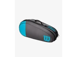 Best Tennis Equip Shop 25 Wilson Team 6 Pack Bag Blue/Gray