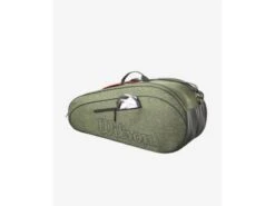 Wilson Team 6 Pack Racquet Bag- Heather Green 11 Wilson Team 6 Pack Racquet Bag- Heather Green -Best Tennis Equip Shop wilson team 6 pack racquet bag heather green 3