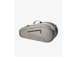 Wilson Team 6 Pack Racquet Bag- Heather Grey -Best Tennis Equip Shop wilson team 6 pack racquet bag heather grey 2