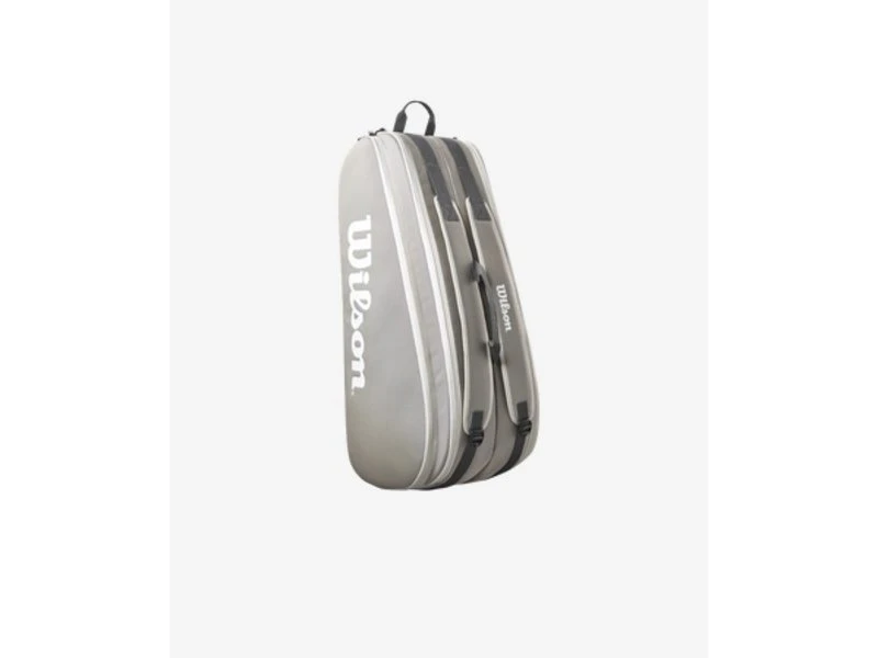 Wilson Tour 6 Pack Racquet Bag- Stone 4 Wilson Tour 6 Pack Racquet Bag- Stone - Image 3