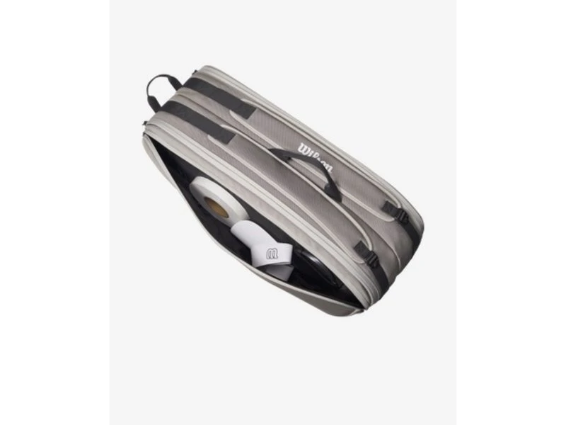 Wilson Tour 6 Pack Racquet Bag- Stone 6 Wilson Tour 6 Pack Racquet Bag- Stone - Image 5