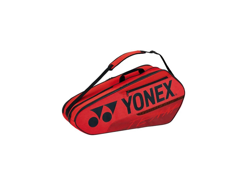Yonex Yonex Team Racquet 6-Pack Bag- Red 3 Yonex Yonex Team Racquet 6-Pack Bag- Red